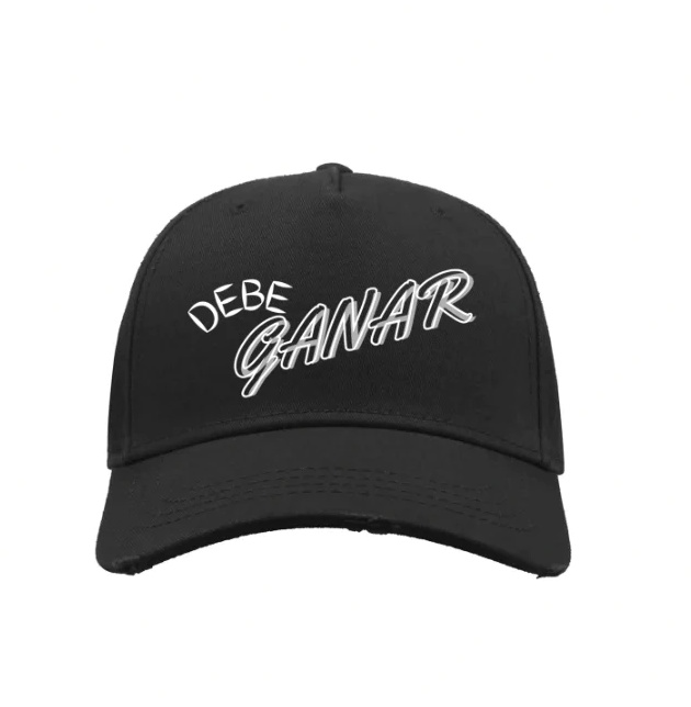 Debe Ganar Hat / Black